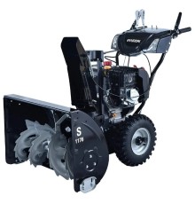 HYUNDAI [S 1176] Снегоуборщик { ICW360, 4-тактный, 11,0 л.с./358 см?, Фара и подогрев ручек, 5 вперед/2 назад, ручной/электро, 760 мм, подогрев карбюратора }