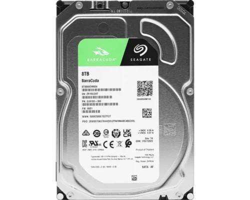 [Жесткий диск] 8TB Seagate BarraCuda (ST8000DM004) {Serial ATA III, 5400 rpm, 256mb buffer}