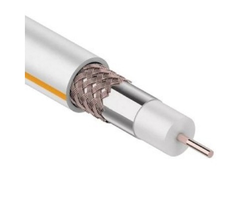 [Кабель] PROconnect (01-2431-6) Кабель SAT 703 B, Cu/Al/Cu, (75%), 75 Ом, 100м., белый 