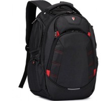 Рюкзак SUMDEX PJN-303 BK нейлон, черная, до 16