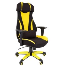 Офисное кресло Chairman   game 14 Россия ткань черн./желт. [7022221]
