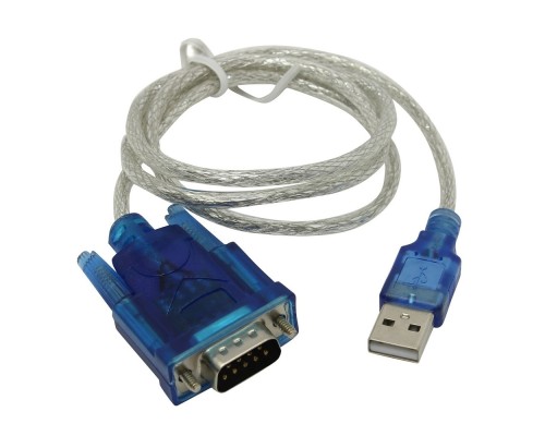 [переходник] ORIENT Кабель-адаптер USS-102N USB Am to RS232 DB9M (WCH CH340, поддержка Win 8.x/10), длина 0.8м, крепеж разъема - винты (30677)