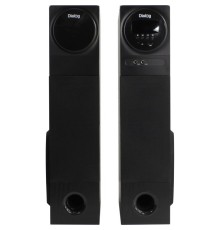 Dialog Progressive AP-2300 BLACK - акустические колонки 2.0, 2*40W RMS,  Bluetooth, FM+USB+SD reader
