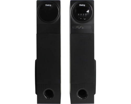 [Колонки] Dialog Progressive AP-2300 BLACK - акустические колонки 2.0, 2*40W RMS,  Bluetooth, FM+USB+SD reader