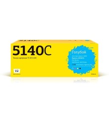 T2 TK-5140C Картридж (TC-K5140C) для Kyocera ECOSYS M6030cdn/M6530cdn/P6130cdn (5000 стр.) голубой, с чипом