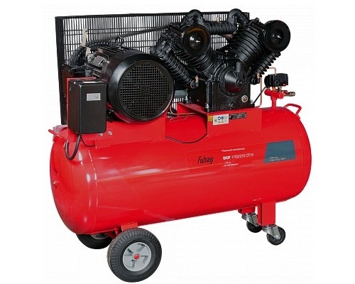 [Компрессоры] FUBAG Компрессор DCF-1700/270 СТ15 двухступенчатый [29 838 343] {1700л/мин_270л_10бар_11кВт_380В}