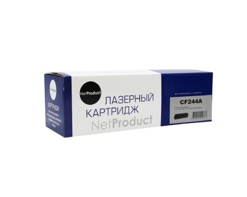 [Расходные материалы] NetProduct CF244A Картридж с чипом для HP LJ Pro M15a/M15w/M28a/M28nw (1000 стр.) 
