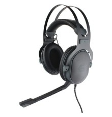 Gembird MHS-G700U, черн, мембрана 53мм, метал корпус, рег громкости, каб ткан 2.5м					