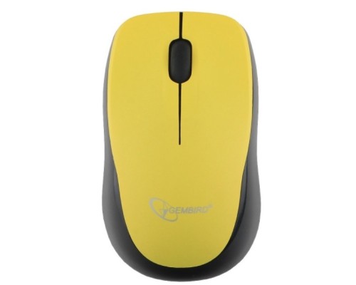 [Мышь] Gembird MUSW-360-LM {Мышь беспроводная, 2.4ГГц, лайм, мини, 3кн, 1000DPI, блистер}