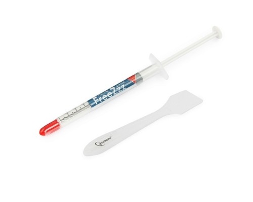 [Термопаста] Термо паста Gembird FreeZzz GF-01-1.5 для радиаторов, 1,5гр, шприц