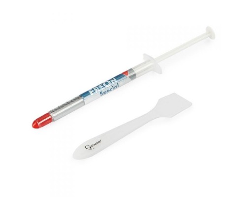 [Термопаста] Термо паста Gembird FreOn SPECIAL GF-11-1.5 для радиаторов, 1,5гр, шприц