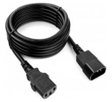 Cablexpert Кабель питания сист.блок-монитор 3м, C13-C14, 3х1кв.мм., черный, с зазем. (PC-189-1-3M)