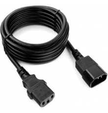 Cablexpert Кабель питания сист.блок-монитор 3м, C13-C14, 3х1кв.мм., черный, с зазем. (PC-189-1-3M)