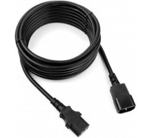 Cablexpert Кабель питания сист.блок-монитор 5м, C13-C14, 3х1кв.мм., черный, с зазем. (PC-189-1-5M)