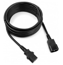 Cablexpert Кабель питания сист.блок-монитор 5м, C13-C14, 3х1кв.мм., черный, с зазем. (PC-189-1-5M)