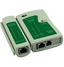 Exegate EX271121RUS Тестер сетевой LT-007 (NS-468) для RJ-45/RJ-11/RJ-12