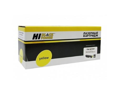 [Расходные материалы] Hi-Black TK-5270Y Тонер-картридж для Kyocera-Mita M6230cidn/M6630/P6230cdn, Y, 6K