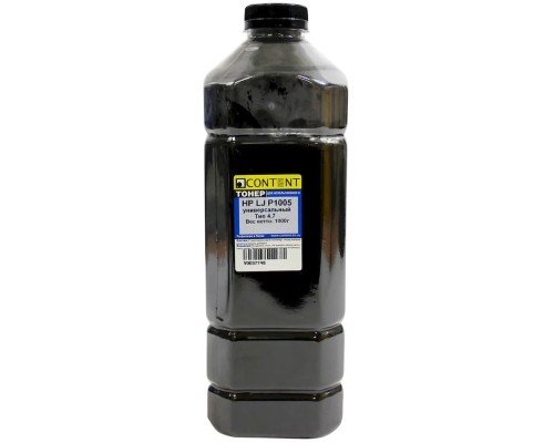 [Расходные материалы] Content Тонер HP LJ Универсальный P1005 Тип 4.7, 1 кг, канистра