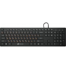 Клавиатура Oklick 520M2U черный/черный USB slim Multimedia [1061587]