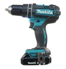 Makita DHP482SYE Дрель ак(уд), [DHP482SYE] {18В,2x1.5Ач Li-ion,БЗП-13мм,0-600\1900об\м,62\36Нм,1.8кг,чем,XPT}