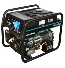 HYUNDAI [HHY 10000FE] Генератор бензиновый { Запуск ручной/электро, HYUNDAI IC460, 4-х такт, 18 л.с., 460 см3, 230В/50Гц, 8,0 кВт/nom 7,5кВт, Вес 84 кг }