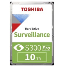10TB Toshiba Surveillance S300 (HDWT31AUZSVA) {SATA 6.0Gb/s, 7200 rpm, 256Mb buffer, 3.5