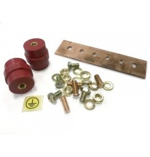 Hyperline TGRB-SET Комплект заземления для шкафов (шина заземления+винты)