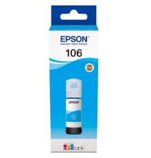 EPSON C13T00R240  Контейнер 106 с голубыми чернилами для L7160/7180, 70 мл.