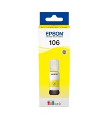 EPSON C13T00R440  Контейнер 106 с желтыми чернилами для L7160/7180, 70 мл.
