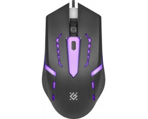 [Мышь] Defender Flash MB-600L [52600] {Проводная оптическая мышь, 7 цветов, 4 кнопки, 800-1200dpi}