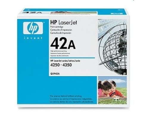 [Расходные материалы] HP Q5942A Картридж ,Black{LJ 4250/4350, Black, (10 000 стр.)}