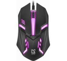Defender Cyber MB-560L [52560] {Проводная оптическая мышь, 7 цветов, 3 кнопки,1200dpi, черный}