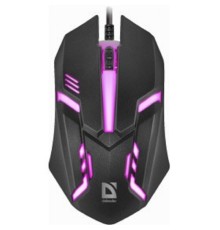 Defender Cyber MB-560L [52560] {Проводная оптическая мышь, 7 цветов, 3 кнопки,1200dpi, черный}