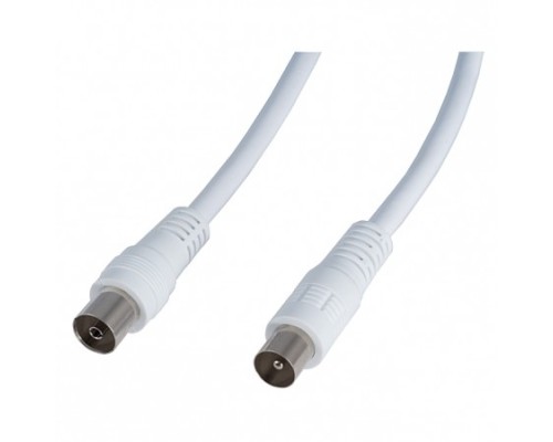 [кабели] PERFEO Кабель ТВ вилка - ТВ розетка, длина 2 м. (T5002) 