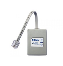 D-Link DSL-30CF/RS Сплиттер ADSL2+ Annex A c телефонным кабелем 12 см