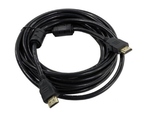 [Кабель HDMI / DVI] 5bites APC-200-050F кабель HDMI / M-M / V2.0 / 4K / HIGH SPEED / ETHERNET / 3D / FERRITES / 5M
