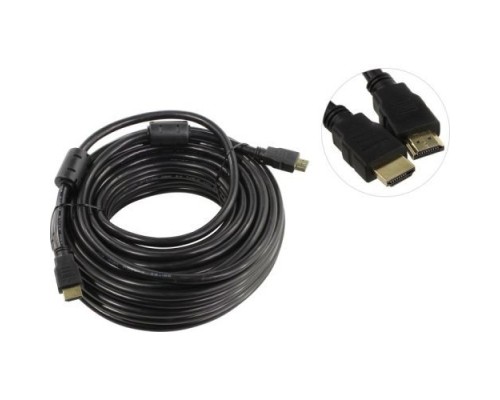 [Кабель HDMI / DVI] 5bites APC-200-200F кабель HDMI / M-M / V2.0 / 4K / HIGH SPEED / ETHERNET / 3D / FERRITES / 20M