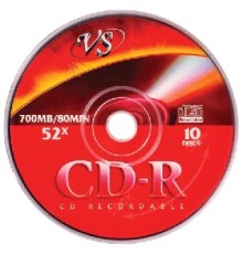 Диски VS CD-R 80 52x конверт/5 (VSCDRK501) (620052)