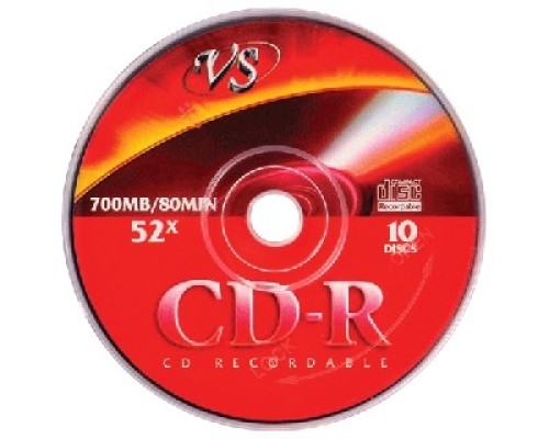 [Диск] Диски VS CD-R 80 52x конверт/5 (VSCDRK501) (620052)