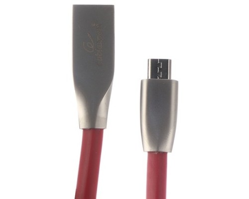 [кабели] Cablexpert Кабель USB 2.0 CC-G-mUSB01R-1.8M AM/microB, серия Gold, длина 1.8м, красный, блистер				