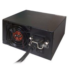 Exegate EX220362RUS-S Блок питания 700PPX RTL, ATX, SC, black, APFC,14cm,24p+(4+4)p, PCI-E, 5*SATA, 4*IDE, FDD + кабель 220V с защитой от выдергивания