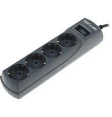 ZIS Сетевой фильтр m Max 1.8m {4 розетки, увеличенная мощность 3300 Вт}