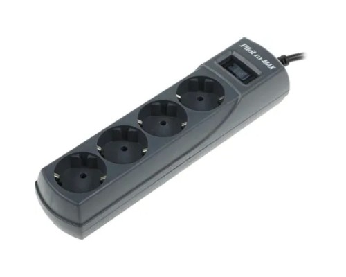 [Сетевые фильтры] ZIS Сетевой фильтр m Max 1.8m {4 розетки, увеличенная мощность 3300 Вт}