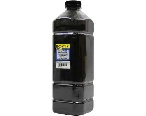 [Расходные материалы] Content Тонер Универсальный для HP LJ P1005 для совмест. карт., Тип 15.3, Bk, 1 кг, канистра