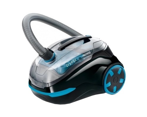 [Пылесос] THOMAS 786553 DryBox Пылесос , циклонный фильтр, 1700 Вт, чёрный/ голубой