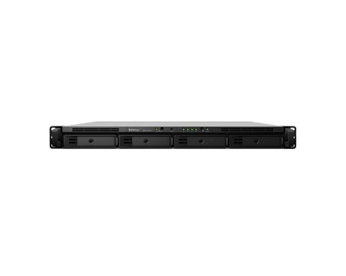 [Дисковый массив] Synology RS1619xs+ Сетевое хранилище Rack 1U,QC 2.2GHz CPU/8GB(upto64GB)/RAID 0,1,10,5,6,F1/upto4 HS HDD(3.5