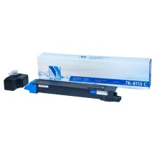 NV Print TK-8115C Тонер-картридж для Kyocera EcoSys-M8124/EcoSys-M8130, (6000k), Cyan