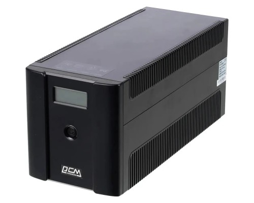 [ИБП] PowerCom Raptor RPT-2000AP LCD ИБП {Line-Interactive, 2000VA/1200W, Tower, 4xEURO, LCD, USB}{1107537}