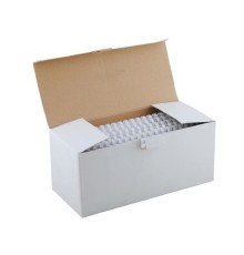 ГЕЛЕОС Пластиковые пружины BCA4-51W 51 мм белые 50 шт.