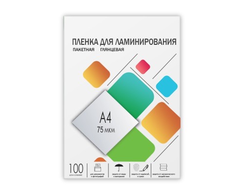 [гелеос пленки] ГЕЛЕОС Пленка 216х303 LPA4-75 (75 мик) 100 шт.